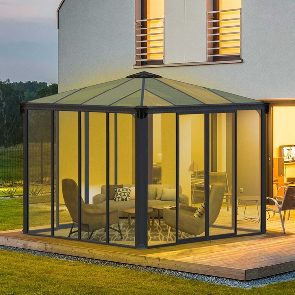 Enclose The Gazebo Enclose The Gazebo