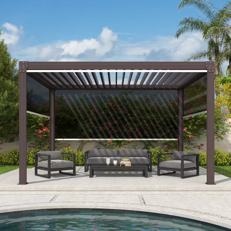 Can Louvered Roofs Be Used in Any Weather?
