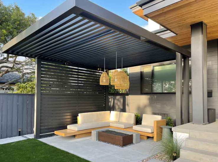 aluminum cantilever pergola_1