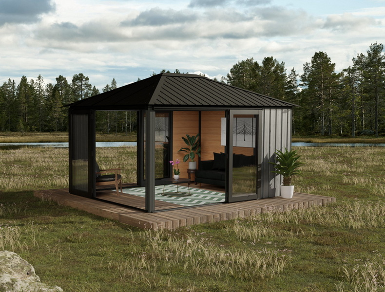 DIY Enclosed Gazebo
