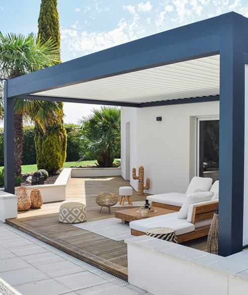 aluminum roof pergola_2