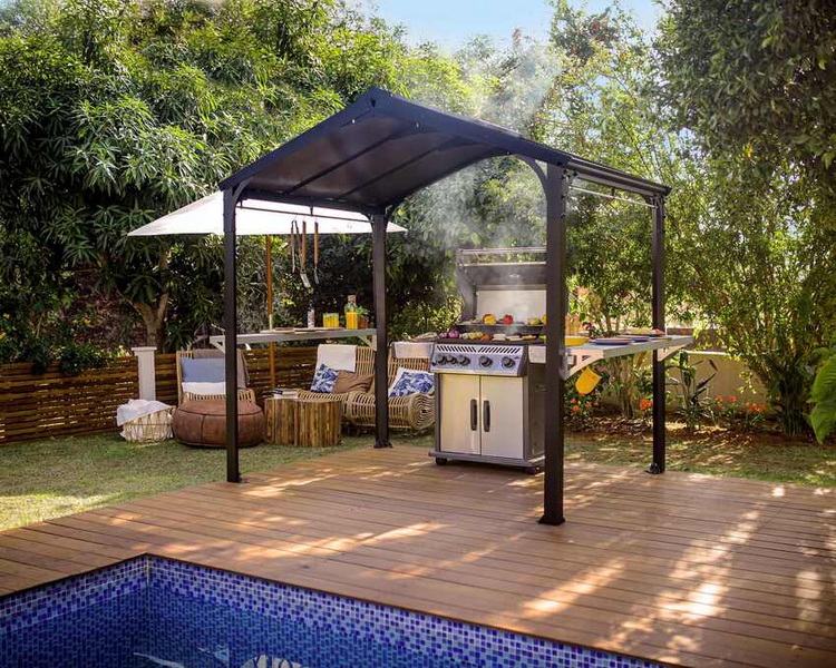 Term for Enclosed Gazebo