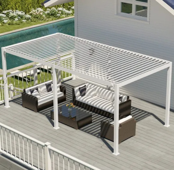 aluminum pergola roof panels_1
