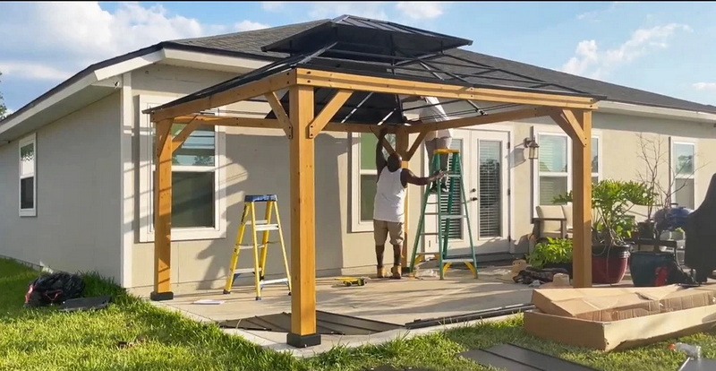 How Long Does It Take to Build an Enclosed Gazebo Kit?