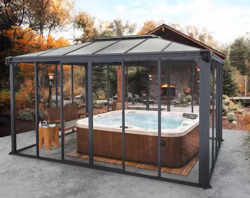 Gazebo for Hot Tub Protection