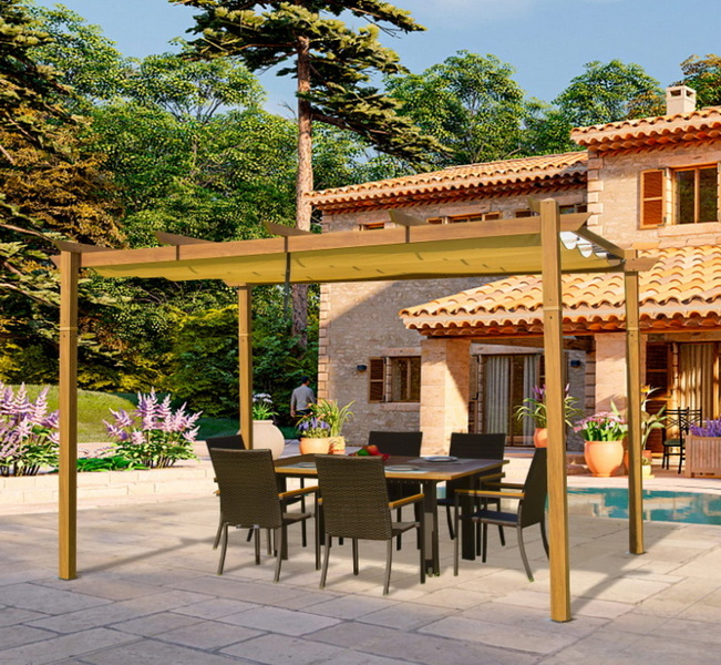 What Makes Aluminum And Wood Pergolas Ideal for Outdoor Entertaining?