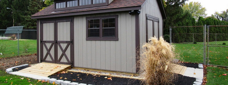 Build Outdoor Storage Shed Floor To Concrete_2