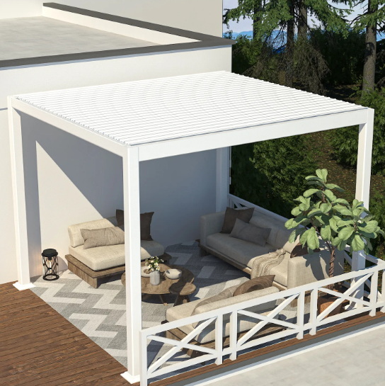aluminum pergola shade_2