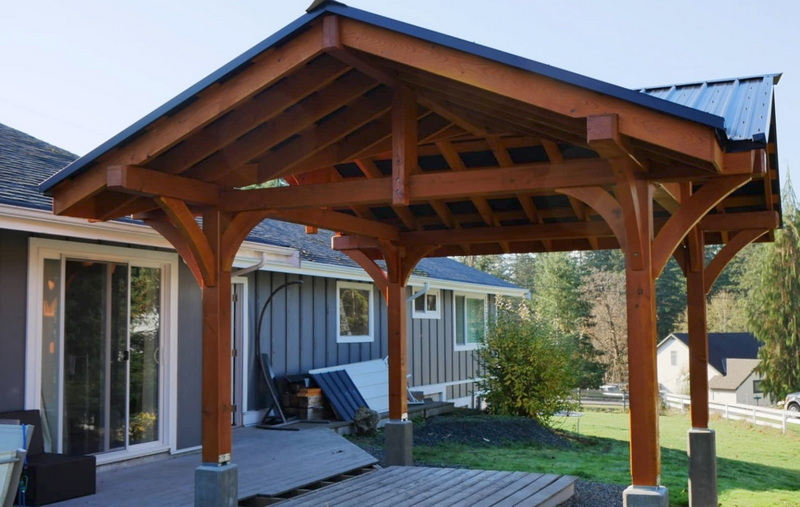 Elegant Patio Pavilion