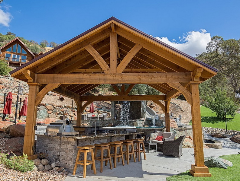 Custom Backyard Pavilion Cost
