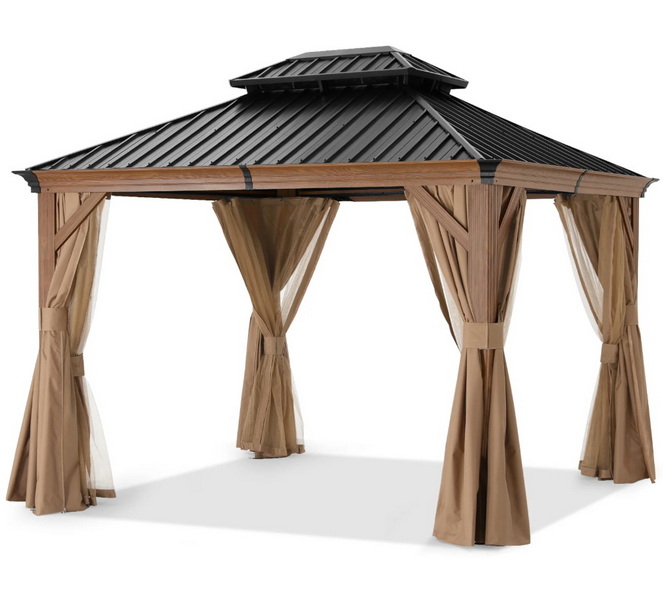 8X8 Portable Enclosed Gazebo