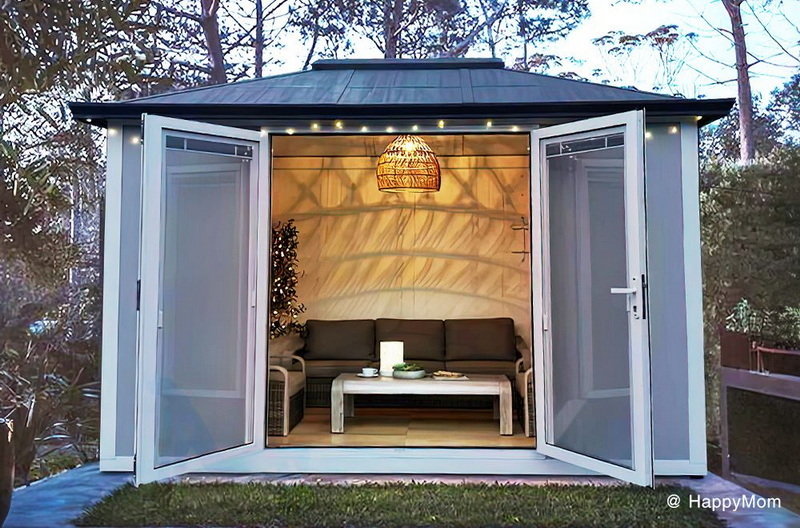 Backyard Gazebo Office Ideas