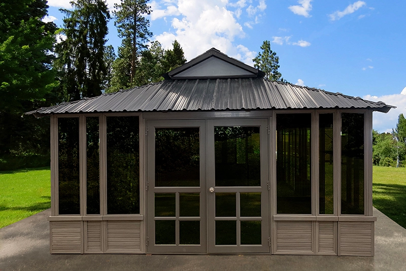 Semi-Enclosed Gazebos: The Perfect Balance of Privacy and Nature