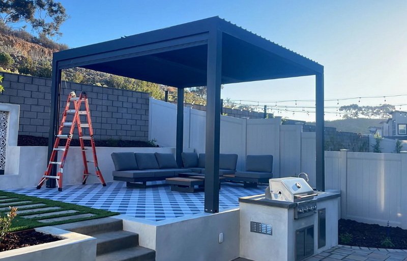 aluminum outdoor pergola_2