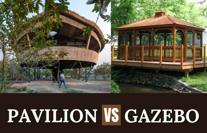 What's The Difference between A Gazebo And A Pavilion?