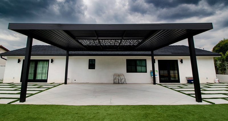 aluminum pergola roof_2
