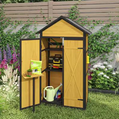 Keep Paper Dry in Outdoor Storage Shed