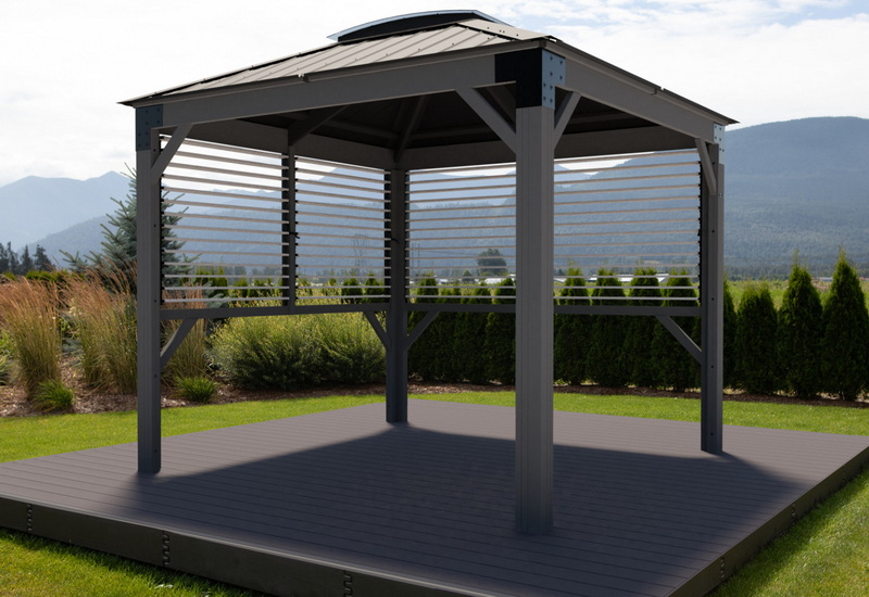 Enclosed Patio Gazebo