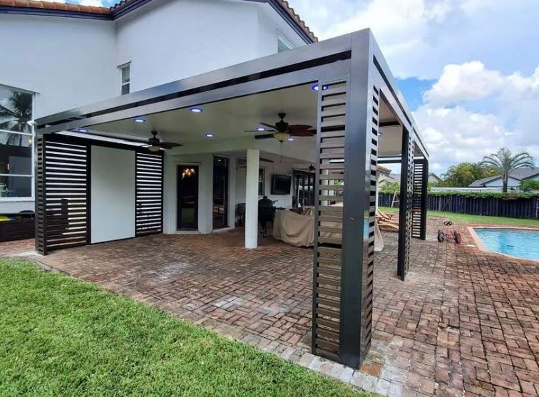 aluminum pergola miami_2
