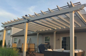 How To Install A Custom Aluminum Pergola Kit in Your Backyard.jpg