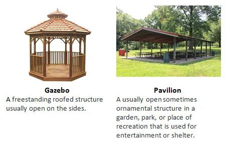 What's The Difference between A Gazebo And A Pavilion
