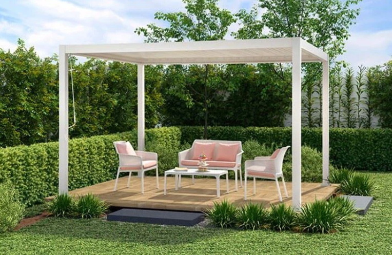 aluminum corner pergola_1