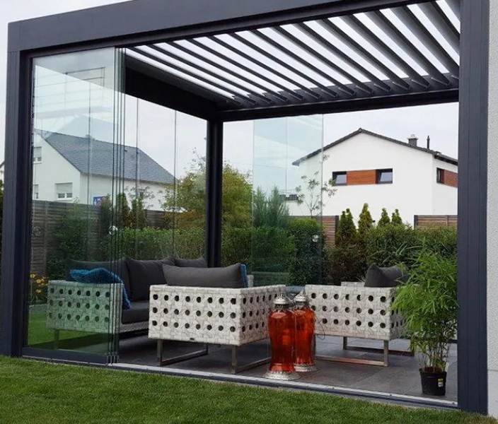 pergola with aluminum roof_2