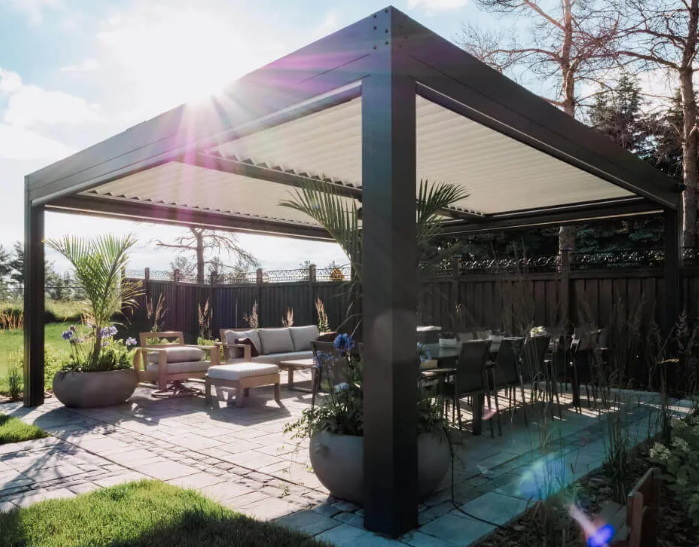 aluminum pergola shade_1