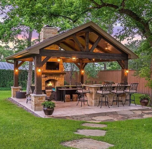 How Can I Build A Backyard Pavilion Myself?