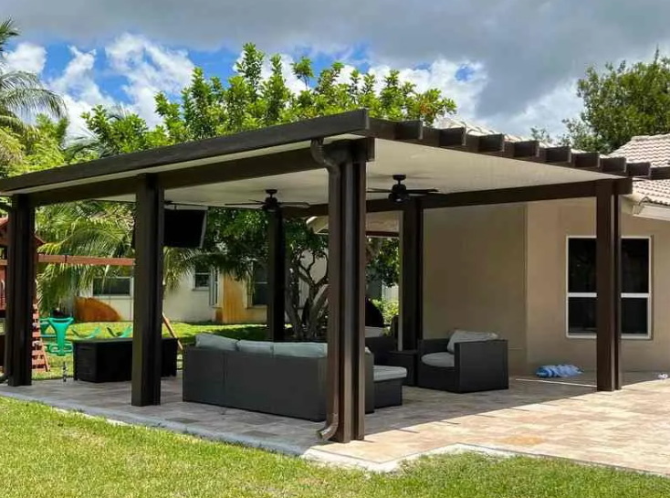 aluminum pergola miami_1