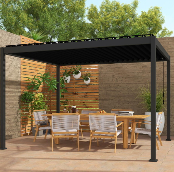 What Makes The Mirador Adjustable Louvered Aluminum Pergola The Best Choice for Your Backyard?