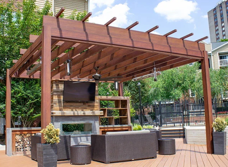 aluminum or wood pergola_1