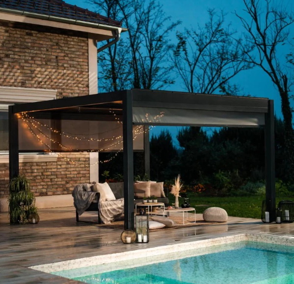 hans&oslash; aluminum pergola kit_1