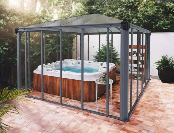 Enclose A Free Standing Patio Gazebo