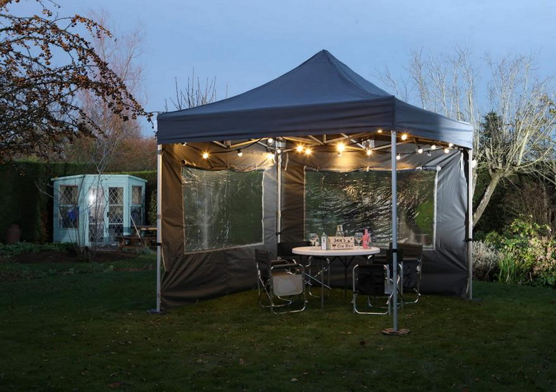 Enclose A Gazebo for Winter