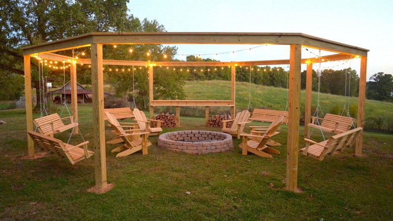 Freestanding Outdoor Pavilion Ideas