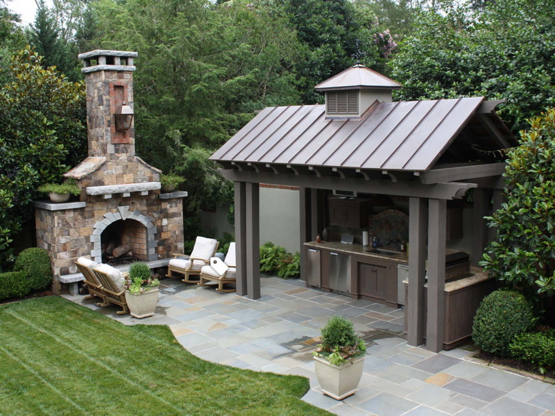 Backyard Pavilion Construction