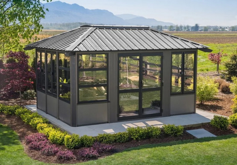 Gazebo With Mosquito Netting
