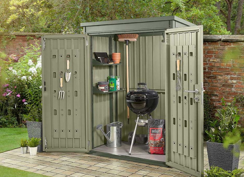Is A Vertical Outdoor Storage Shed Weatherproof?