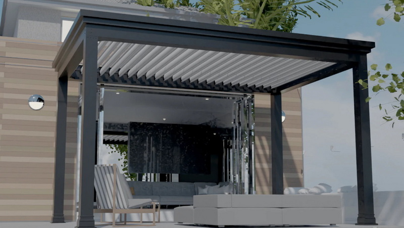 Why Choose Aluminum Louvered Pergola Kits Over Wooden Alternatives?