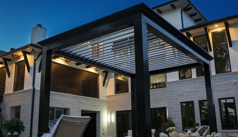 aluminum pergola with sides_2