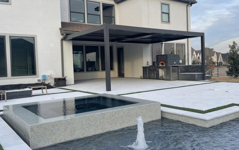 plugs for aluminum pergola structures frisco tx_2
