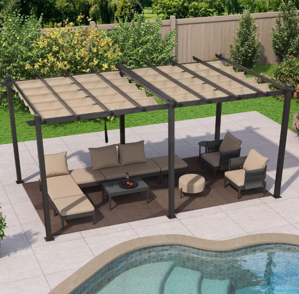 aluminum steel pergola_2