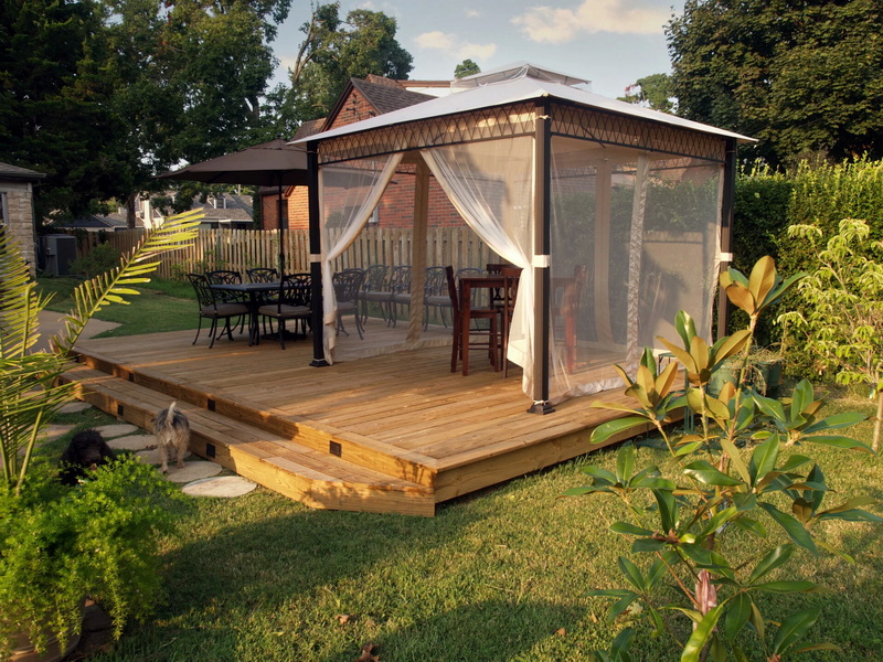 Is a Metal Pavilion Better Than Wood for Backyards