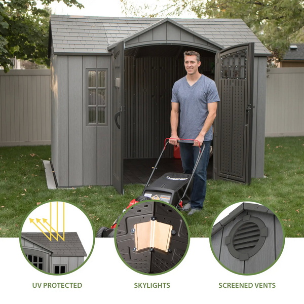 What Base8 Ft X 10 Ft Outdoor Storage Shed