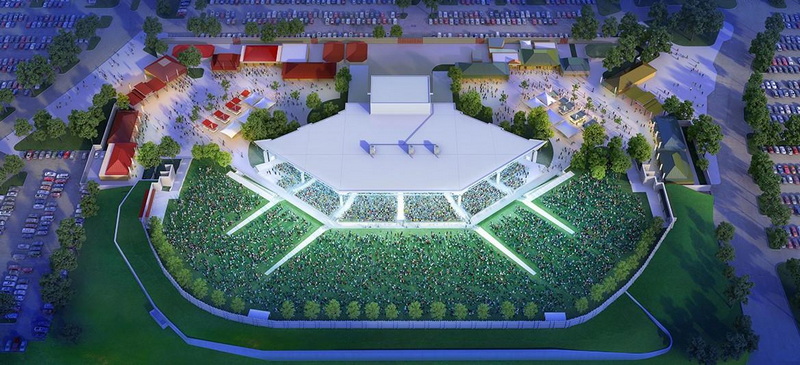 Is Dos Equis Pavilion Outdoors 1