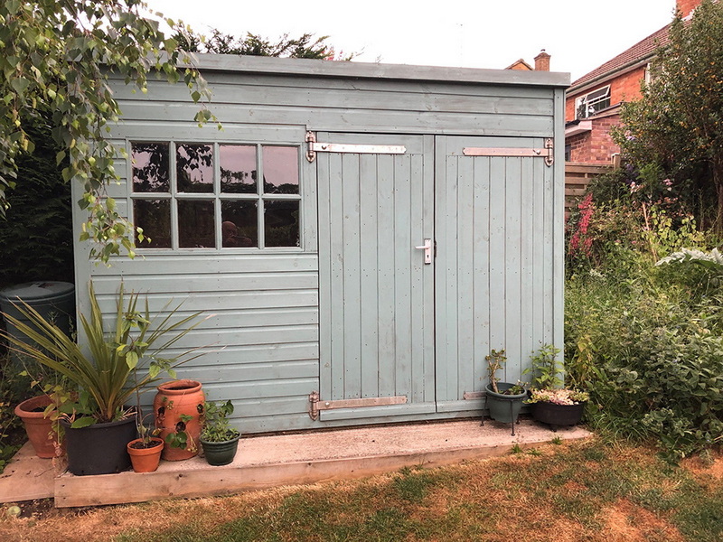 Build Outdoor Storage Shed Floor To Concrete_1