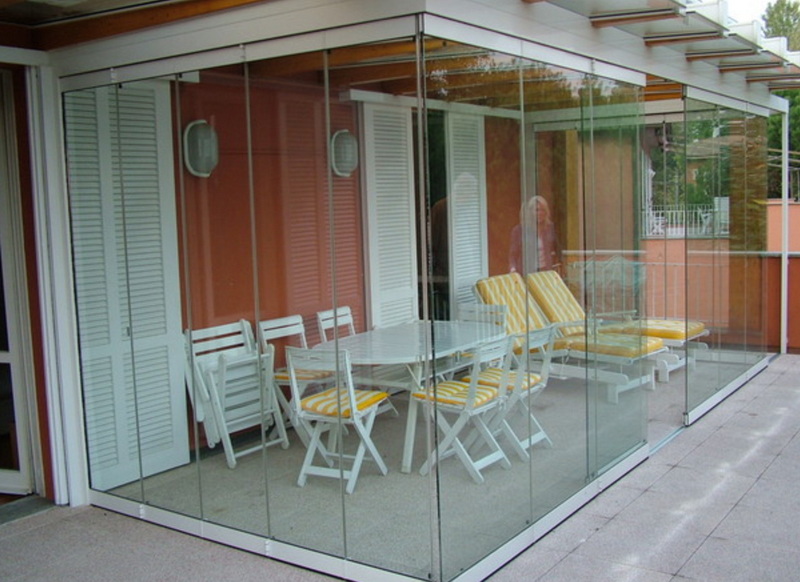 Weatherproof Glass Enclosure
