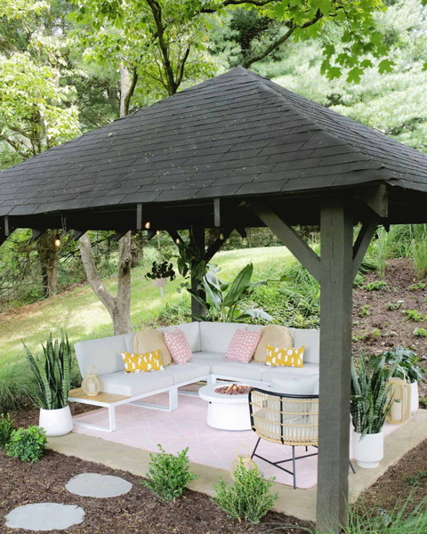Affordable Backyard Pavilion Build