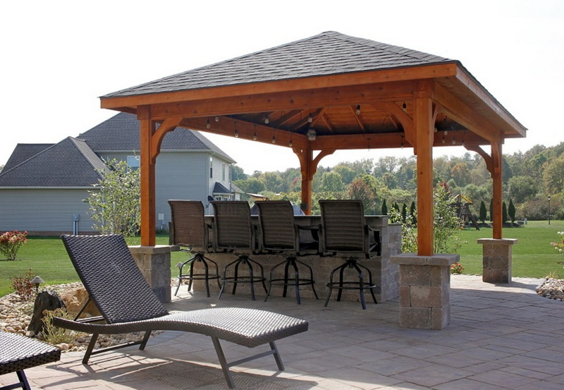 Pavilion Kits For Backyard